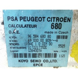 Unité de direction CITROEN C3 | Desguace Becerril