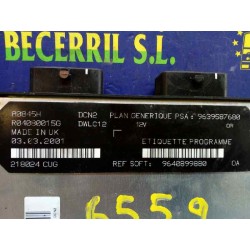 Recambio de centralita motor uce para peugeot 206 berlina xr referencia OEM IAM 9639587680 9640899880 