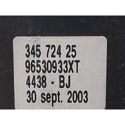 قطعة غيار COM 2000 (وحدة مفاتيح عمود التوجيه) Peugeot 307 (3A/C) | Desguace Becerril