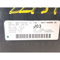 Recambio de bsi para peugeot 307 (3a/c) 1.6 16v referencia OEM IAM 9651197580 9651196880 