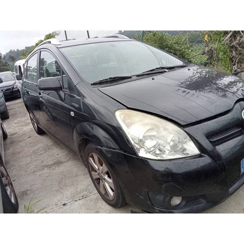 Detalhamento das peças para Toyota corolla verso (R1) 2.2 D-4D Luna Diesel do ano 2008 com motor 2ADFTV