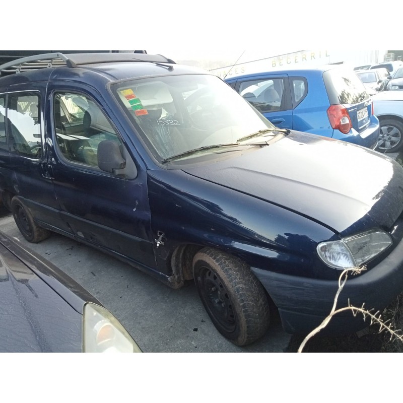 Parts breakdown for Peugeot partner (S1) Universal Studios Port Aventura Diesel of the year 2001 with engine RHY
