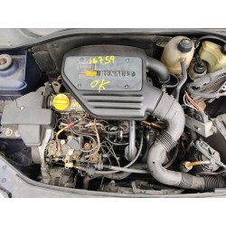 Detalhamento das peças para Renault clio II fase I (b/cbo) 1.9 D Diesel do ano 1998 com motor F8Q