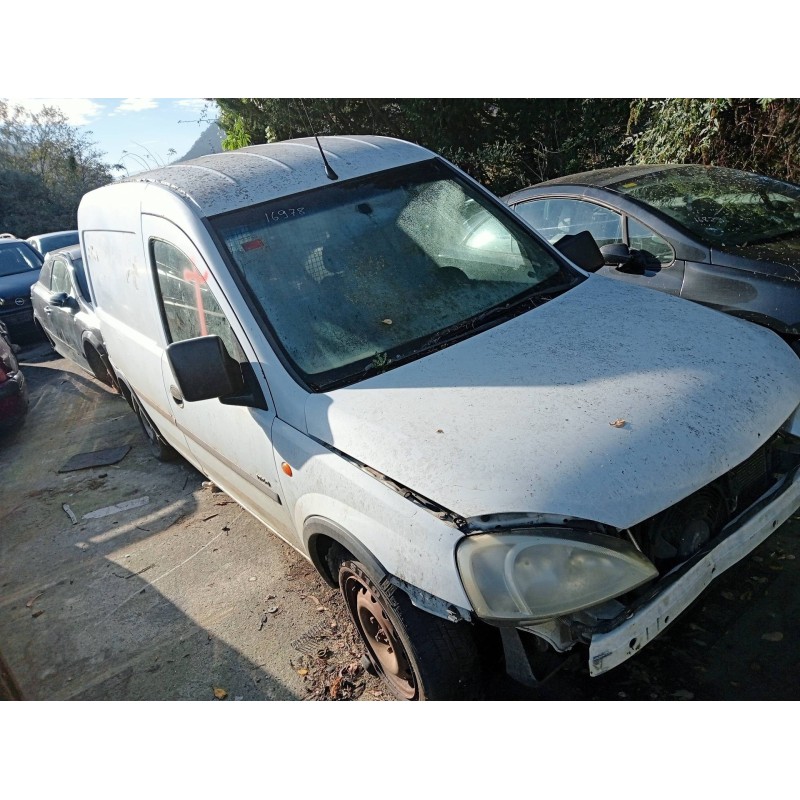Aufschlüsselung der Teile für Opel combo (corsa C) Familiar Diesel aus dem Jahr 2002 mit Motor Y17DTL