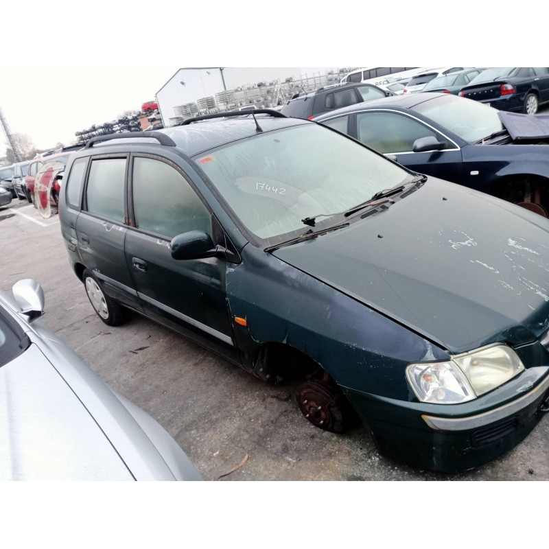 Aufschlüsselung der Teile für Mitsubishi space star (DG0) 1300 Family Gasolina aus dem Jahr 1999 mit Motor 4G13