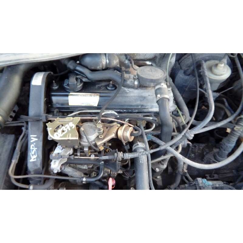 Aufschlüsselung der Teile für Volkswagen golf III berlina (1H1) S Diesel aus dem Jahr 1994 mit Motor AAZ