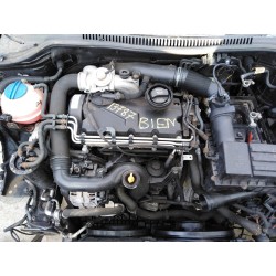 Aufschlüsselung der Teile für Seat leon (1P1) Reference Diesel aus dem Jahr 2006 mit Motor BKC