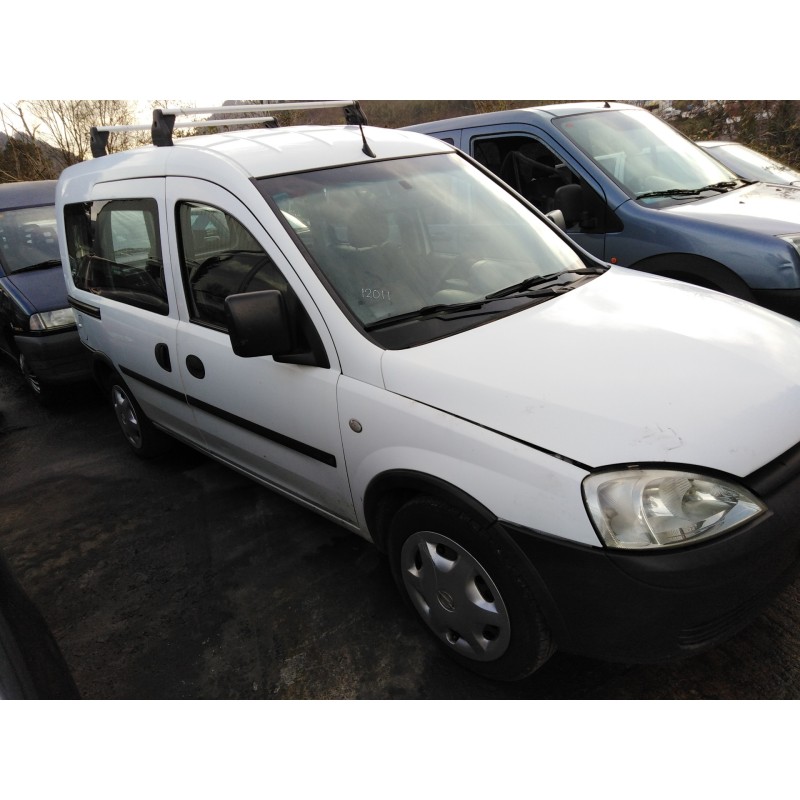 Aufschlüsselung der Teile für Opel combo (corsa C) Familiar Diesel aus dem Jahr 2007 mit Motor Z13DTJ