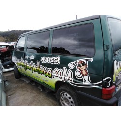 Aufschlüsselung der Teile für Volkswagen T4 transporter/furgoneta (mod. 1991) Combi Diesel aus dem Jahr 1997 mit Motor ABL