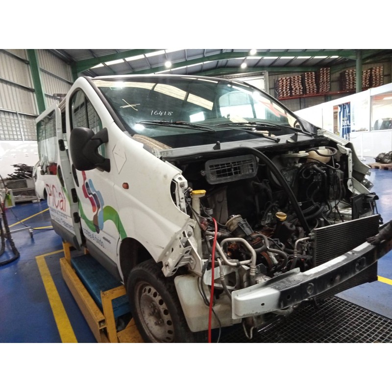 Aufschlüsselung der Teile für Nissan primastar (X83) Combi, 6 plazas, batalla corta Diesel aus dem Jahr 2005 mit Motor F9Q760