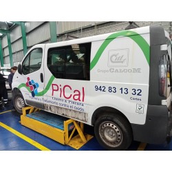 Aufschlüsselung der Teile für Nissan primastar (X83) Combi, 6 plazas, batalla corta Diesel aus dem Jahr 2005 mit Motor F9Q760