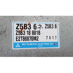Recambio de centralita motor uce para mazda 323 berlina c/f/s (ba) 1.5 c referencia OEM IAM Z5B318881B E2T86876M2 