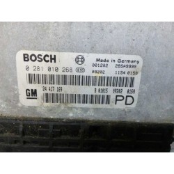 Recambio de centralita motor uce para opel zafira a comfort referencia OEM IAM 0281010268 24417169 