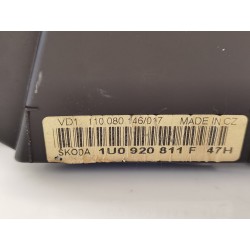 Recambio de cuadro instrumentos para skoda octavia i (1u2) 1.9 tdi referencia OEM IAM 1U0920811F  