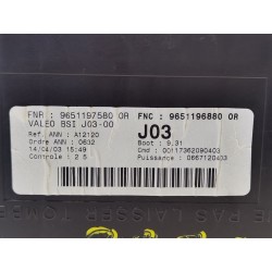 Recambio de bsi para peugeot 307 (3a/c) 2.0 hdi 90 referencia OEM IAM 9651197580 9651196880 