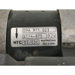 Recambio de motor arranque para audi a3 (8l) 1.8 t ambiente referencia OEM IAM 09A911023  