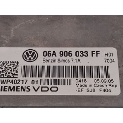 Engine control unit (ECU) Seat Leon (1P1) | Becerril Scrap Yard