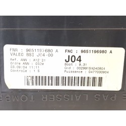 Ersatzteil BSI (Built-in Systems Interface) Peugeot 307 (3A/C) | Desguace Becerril