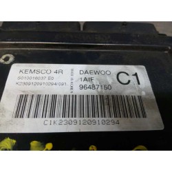 Recambio de centralita motor uce para daewoo tacuma sx referencia OEM IAM 96487150 S010016037EO 