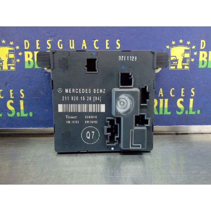 Recambio de modulo electronico para mercedes clase e (w211) berlina e 320 cdi (211.026) referencia OEM IAM 2118201526  
