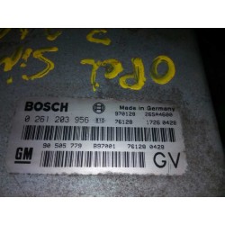 Recambio de centralita motor uce para opel sintra gls referencia OEM IAM 90505779 0261203956 