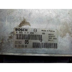 Recambio de centralita motor uce para peugeot 206 berlina xr referencia OEM IAM 9637089980 0281010250 
