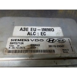 Recambio de centralita motor uce para kia rio rs berlina (5-ptas.) referencia OEM IAM 391102X547 5WY5712A 