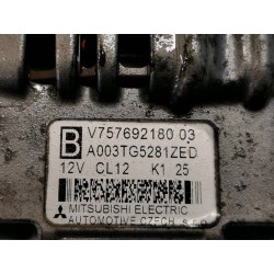 Recambio de alternador para peugeot 207 sw outdoor referencia OEM IAM V75769218003 A003TG5281ZED 