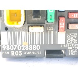قطعة غيار BSM (Boîtier de Servitude Moteur) CITROEN Berlingo Furgón/monospace (B9) | Desguace Becerril