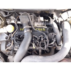 Parts breakdown for Nissan micra III (K12) 1.5 dCi Diesel of the year 2004 with engine K9K 722