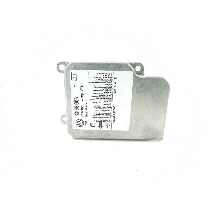 Recambio de centralita airbag para volkswagen polo iv (9n_, 9a_) 1.4 tdi referencia OEM IAM 1C0909605A 5WK43122 