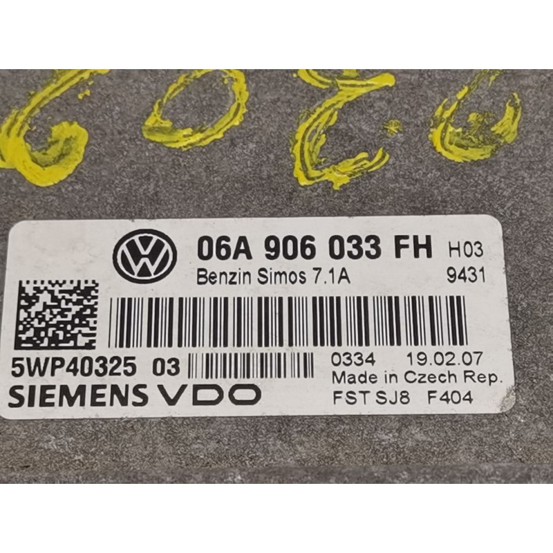 Engine control unit (ECU) Seat Altea (5P1) | Becerril Scrap Yard