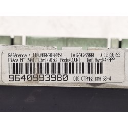 Instrument cluster CITROEN Saxo (S0, S1) | Becerril Scrap Yard