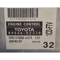 وحدة التحكم المحرك (UCE) Toyota Corolla (_E12_) | Desguace Becerril