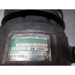 Recambio de compresor aire acondicionado para mercedes clase a (w168) 140 (168.031) referencia OEM IAM 4472208361  