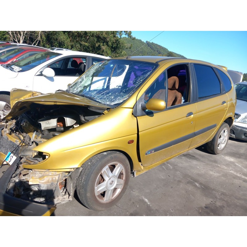 تفكيك Renault megane SCÉNIC (JA0/1_) 1.9 dTi (JA0N) Diesel من عام 1999 بمحرك F9Q 736,F9Q 730,F9Q 734