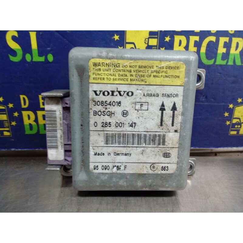 Recambio de centralita airbag para volvo v40 familiar 1.8 16v referencia OEM IAM 30854016 0285001147 Recambio de centralita airbag para volvo v40 familiar 1.8 16v referencia OEM IAM 30854016 0285001147