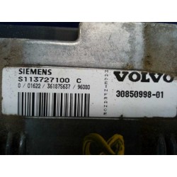 Recambio de centralita motor uce para volvo v40 familiar 1.8 16v referencia OEM IAM S113727100C 3085099801 