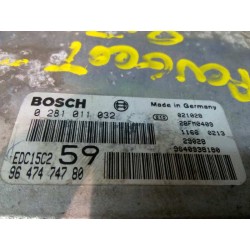 Recambio de centralita motor uce para peugeot 807 sr referencia OEM IAM 9647474780 0281011032 9640938180