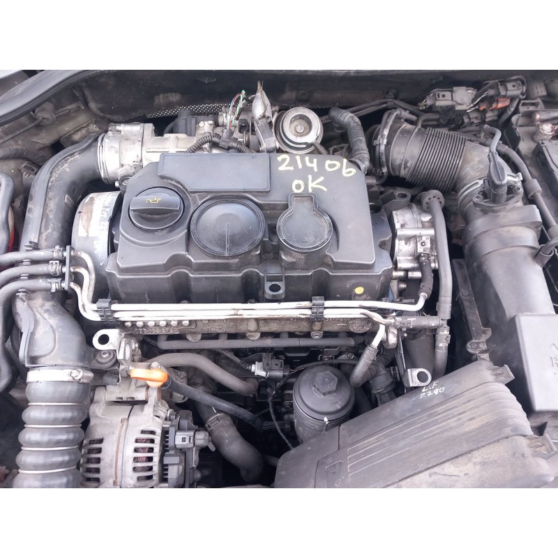 Engine dismantling. Skoda Octavia II combi (1Z5) | Becerril Scrap Yard