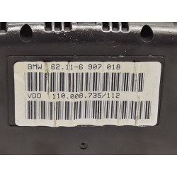 Recambio de cuadro instrumentos para bmw 5 (e39) 530 d referencia OEM IAM 62116907018 110008735112 