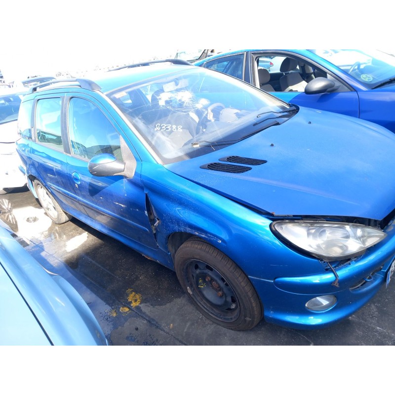Détail des pièces pour Peugeot 206 sw (2E/k) 2.0 HDi Diesel de l'année 2004 avec le moteur RHY (DW10TD)
