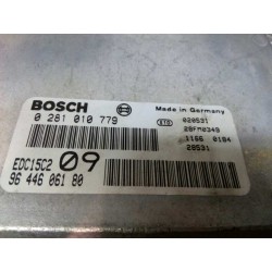 Recambio de centralita motor uce para peugeot 307 (s1) xs referencia OEM IAM 9644606180 0281010779 