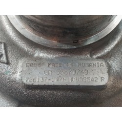 Recambio de turbocompresor para opel astra j lim. cosmo referencia OEM IAM 55570748  