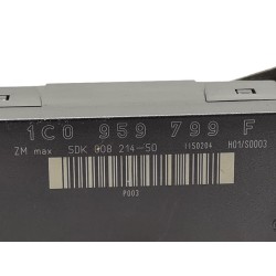 Recambio de módulo confort para seat leon (1m1) 1.9 tdi referencia OEM IAM 1C0959799F 5DK00821450 