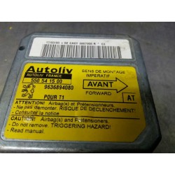 Recambio de centralita airbag para peugeot 206 berlina xs referencia OEM IAM 9636894080 550541500 