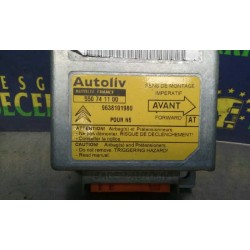 Recambio de centralita airbag para citroen xsara berlina 1.6 seduction referencia OEM IAM 9638101980 550741100 