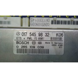 Recambio de centralita abs para mercedes clase s (w140) coupe s 420 (140.063) referencia OEM IAM 0175459832 0265109039 