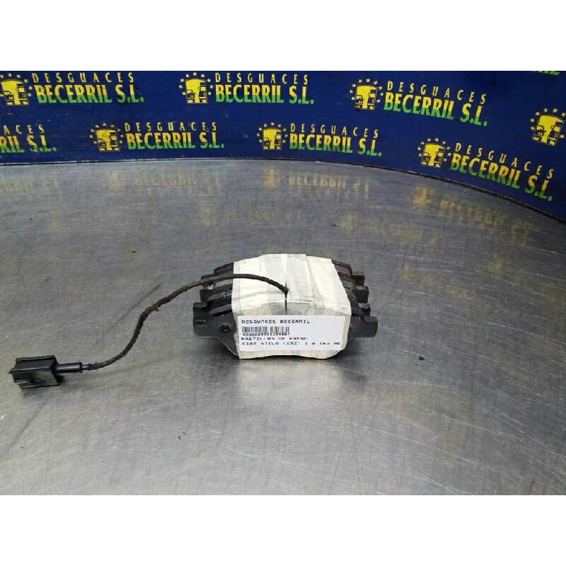 Recambio de pastillas de freno delanteras para fiat stilo (192) 1.4 16v active (05.2004) referencia OEM IAM Recambio de pastillas de freno delanteras para fiat stilo (192) 1.4 16v active (05.2004) referencia OEM IAM