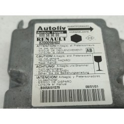 Recambio de centralita airbag para renault kangoo (f/kc0) authentique referencia OEM IAM 600589600 8200098402 